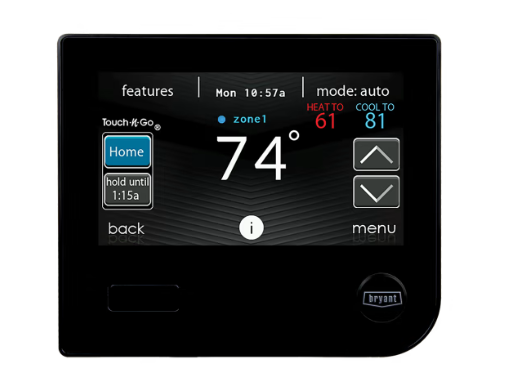 Smart Home Thermostats For Bryant Evolution Connex System